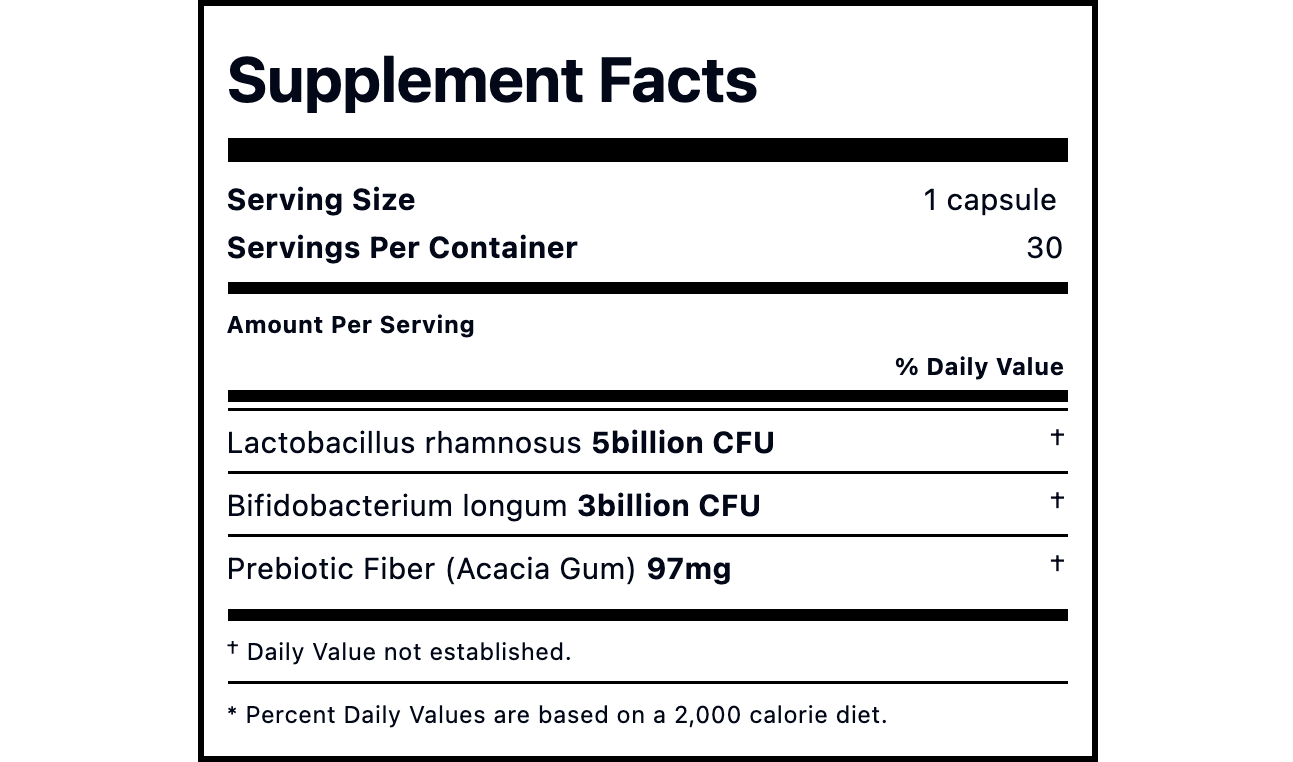 BioBalance Probiotic Capsules
